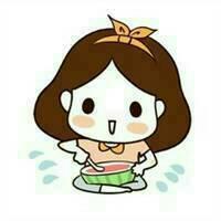 娃娃吃瓜情侣头像  第2张